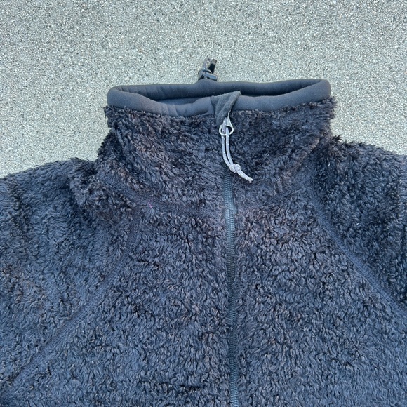 Mountain Hard Wear Cozy Black Fleece Jacket Women Size Small Made in the USA - Picture 7 of 13